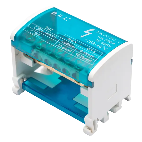 Repartidor bipolar 7 contactos