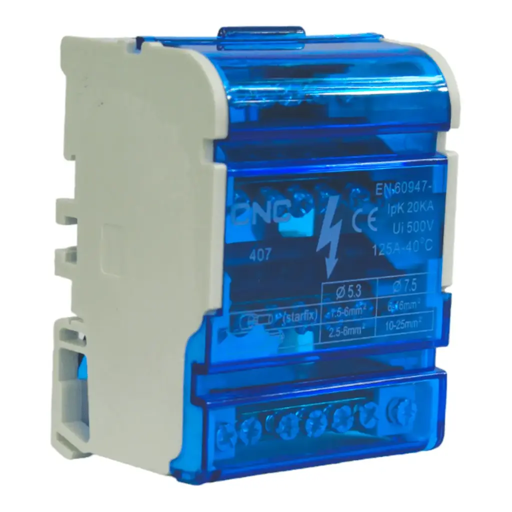 Repartidor tetrapolar 11 contactos