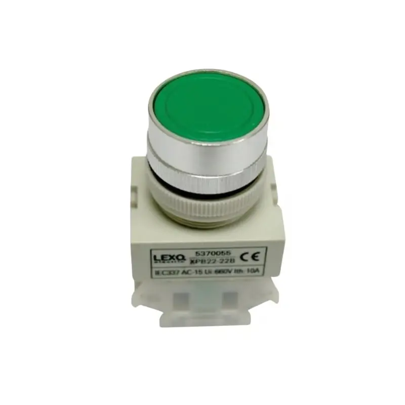Pulsador 22mm NA Verde FNX