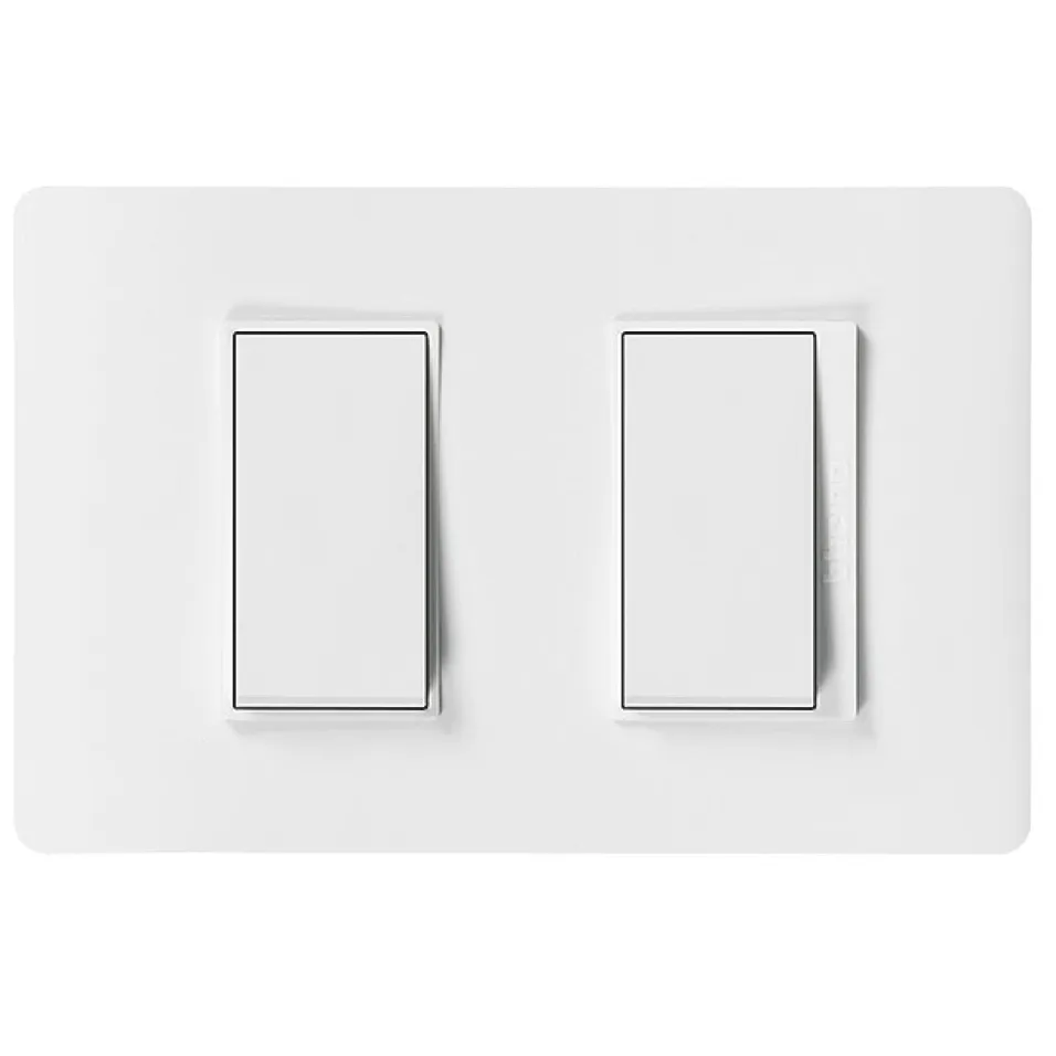 Interruptor doble 9/15 BTICINO Luzica