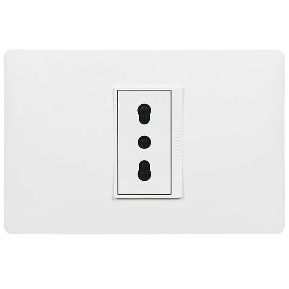 Enchufe simple 10/16A BTICINO Luzica