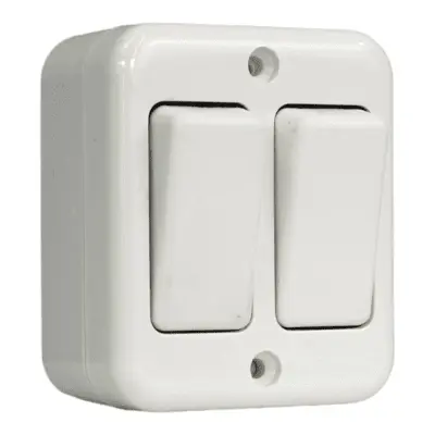 Interruptor 9/15 sobrepuesto STANFORD