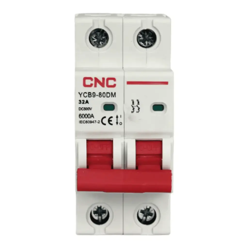 Interruptor automático 2x40A 6kA Curva C CNC