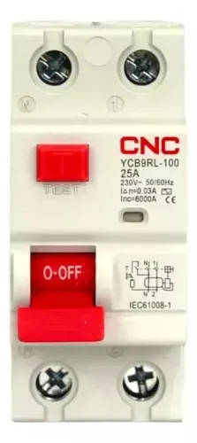 Interruptor diferencial 2x40A 30mA CNC