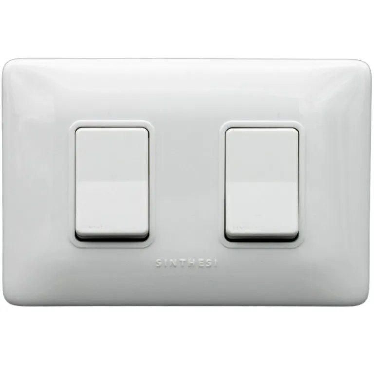 Interruptor doble 9/15 SINTHESI S12