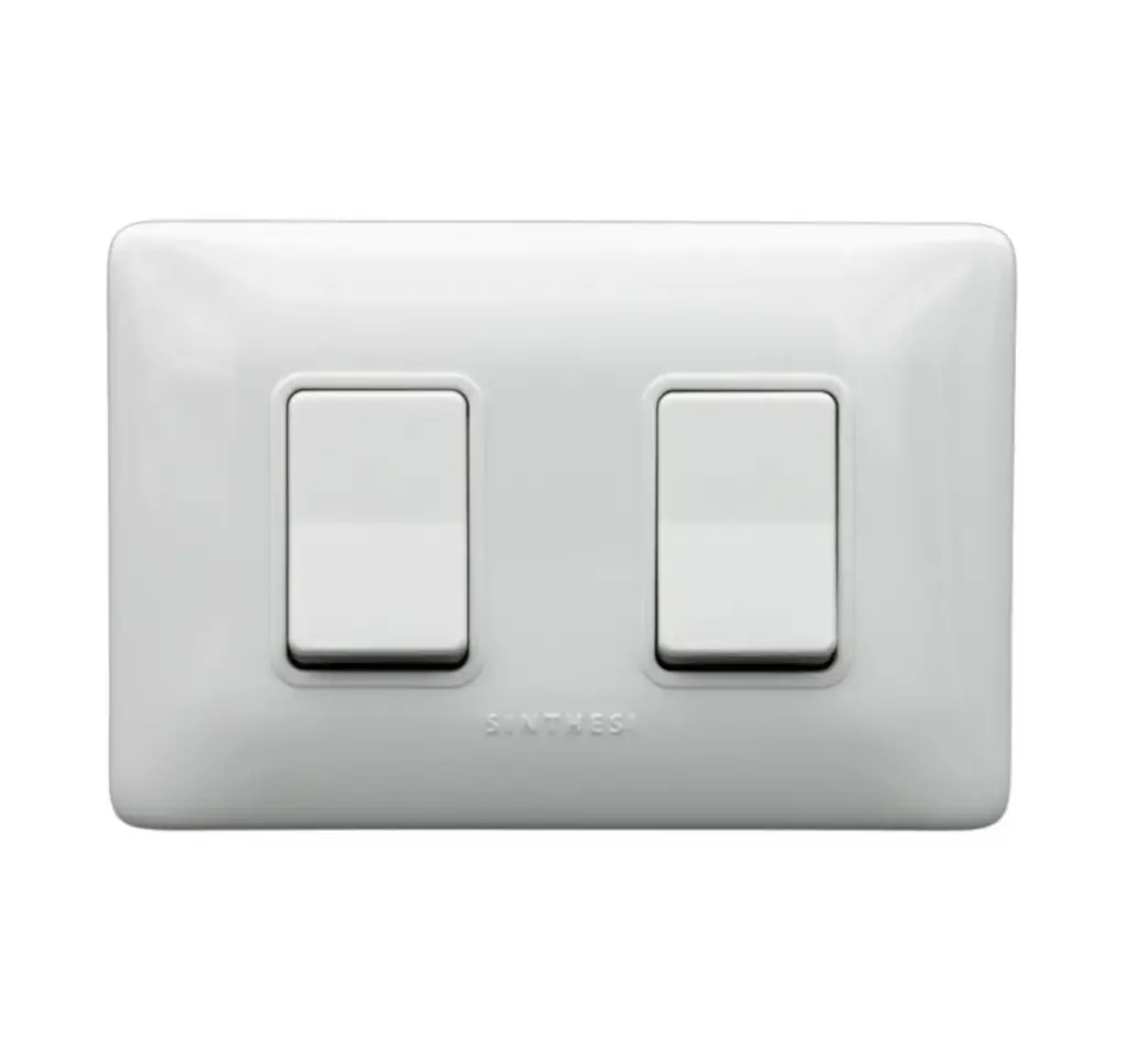 Interruptor doble 9/15 SINTHESI S12
