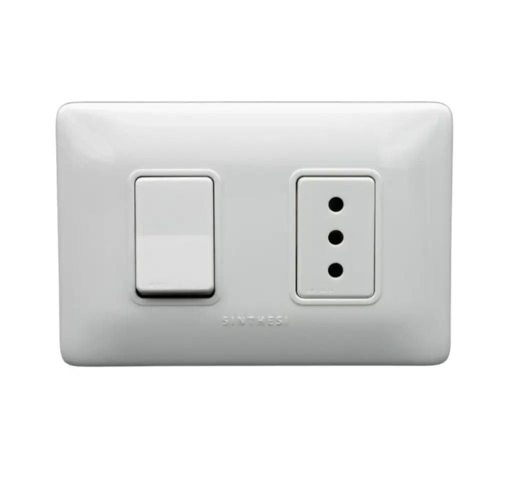 Placa interruptor/enchufe SINTHESI S12