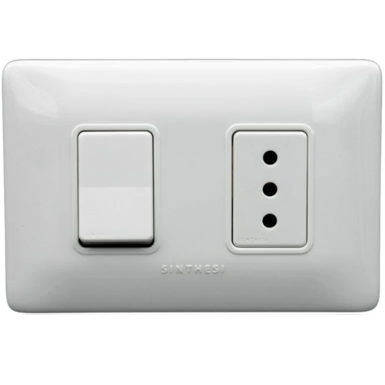 Placa interruptor/enchufe SINTHESI S12