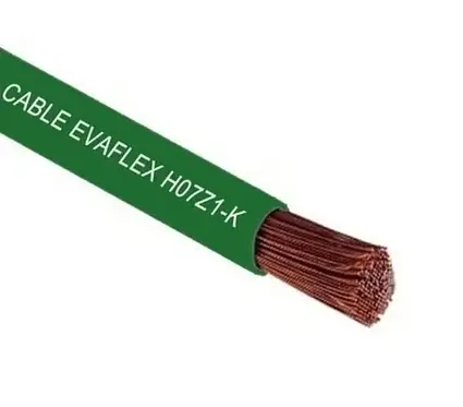 Cable H07Z1-K 4mm2 Verde