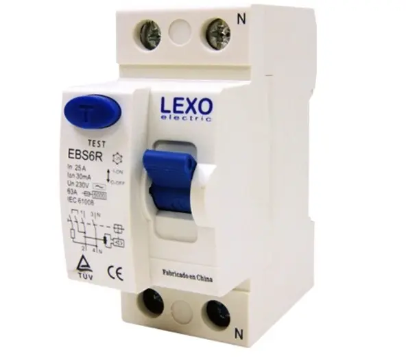 Interruptor diferencial 2x25A 30mA LEXO