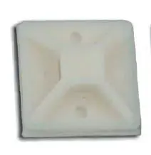 Base para amarra 20x20mm autoadhesiva x10