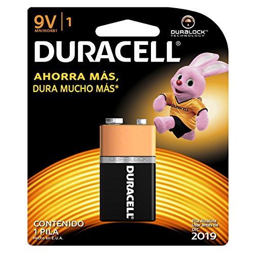 Batería alcalina 9v DURACELL