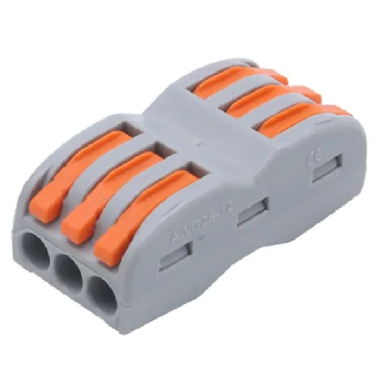 Conector rápido 3 polos