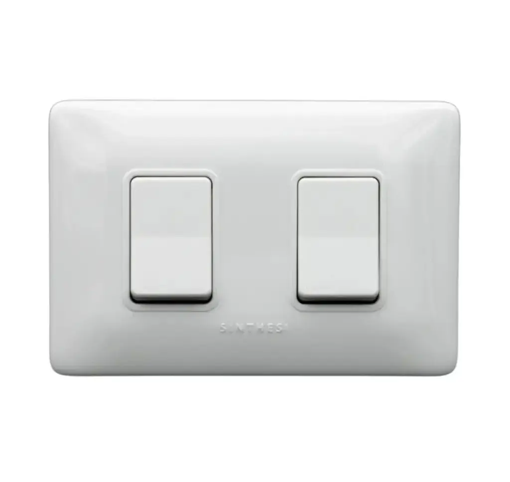 Interruptor conmutador 9/24 doble SINTHESI S12