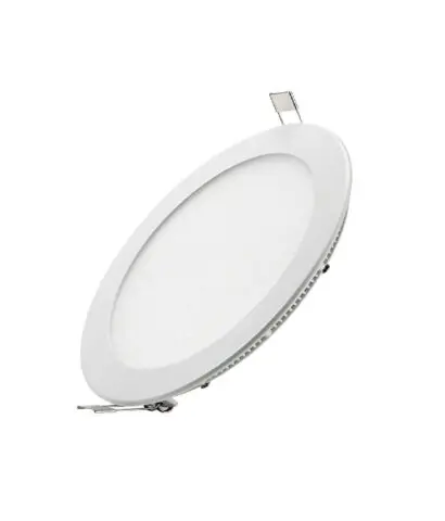 Panel LED embutido redondo 18w 6500K STANFORD