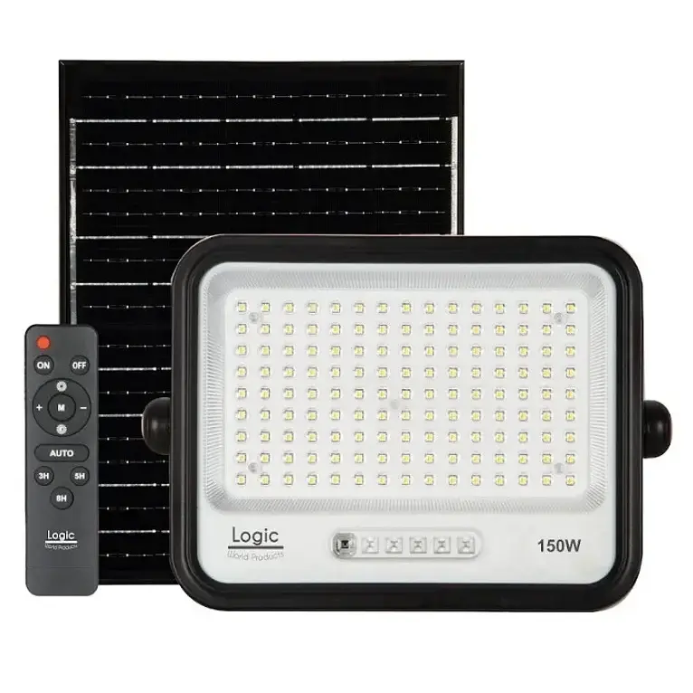 Proyector LED solar 150w 6500K LOGIC