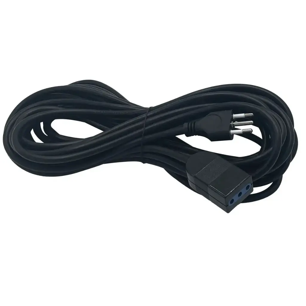 Alargador simple 10mt Negro