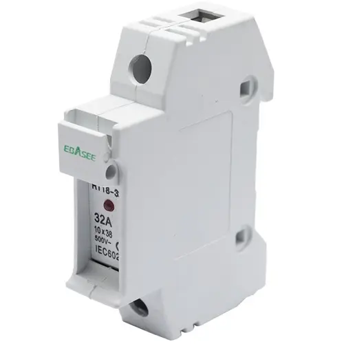 Porta Fusible Riel DIN 10x38 EBASEE