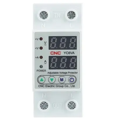 Relé de protección y voltaje 220v 63A CNC