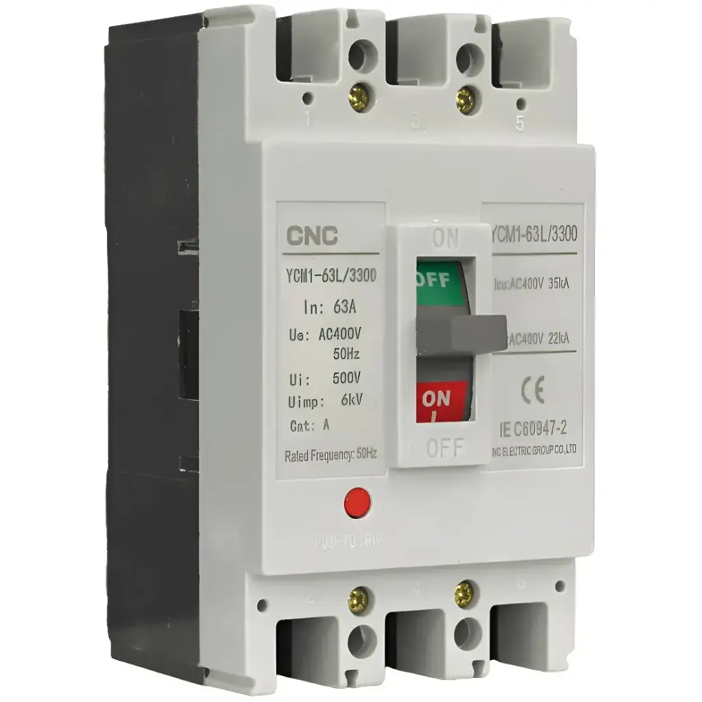 Interruptor Caja moldeada 3x50A 35kA CNC