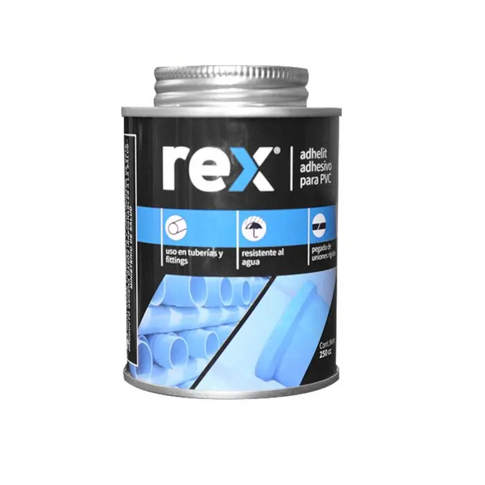 Adhesivo PVC 240cc REX