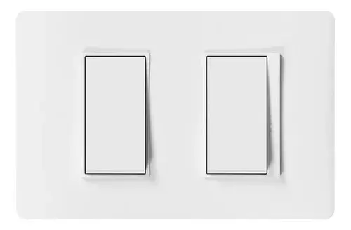 Interruptor doble 9/15 BTICINO Luzica