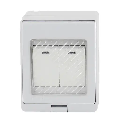 Interruptor Hidrobox Doble 9/15 STANFORD