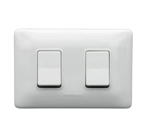 Interruptor doble 9/15 SINTHESI S12