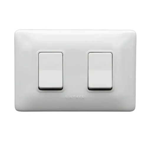 Interruptor conmutador 9/24 doble SINTHESI S12